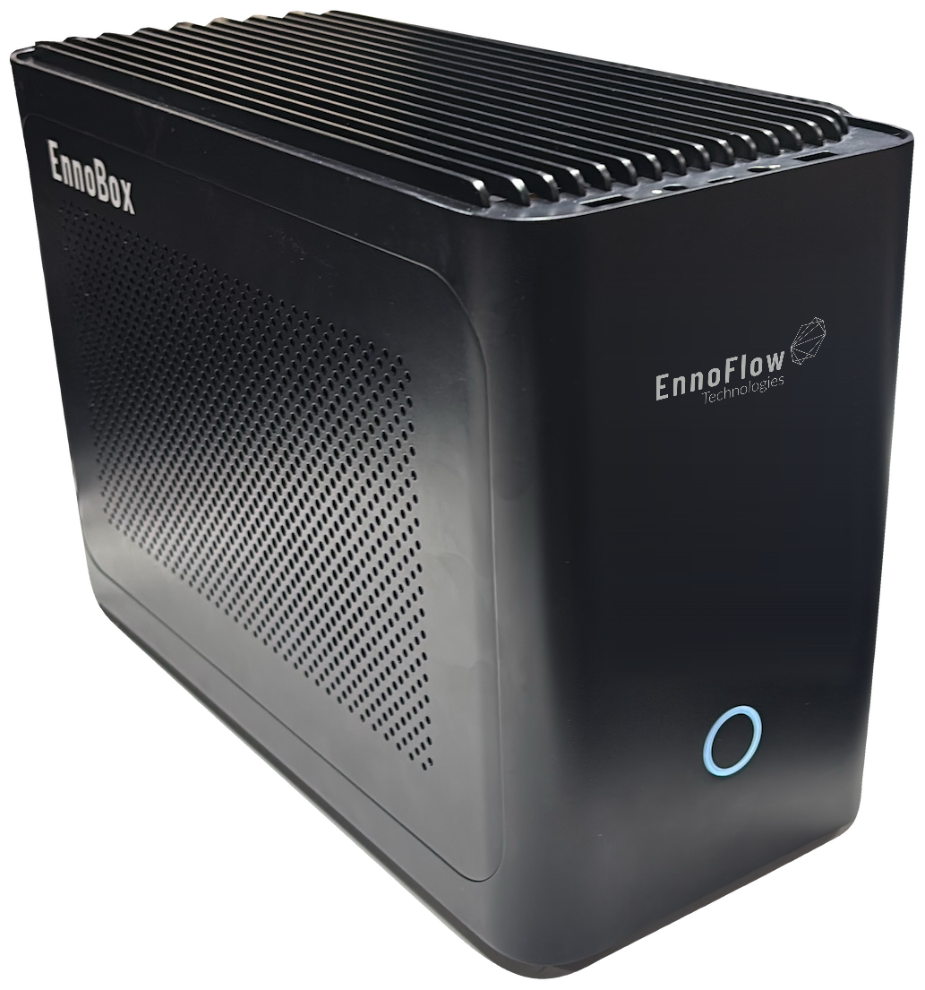 EnnoBox, the physical hardware that connects a location to the mesh